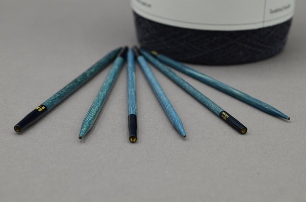 Lykke Indigo - auswechselbare Nadelspitzen - 5 Zoll (13 cm)
